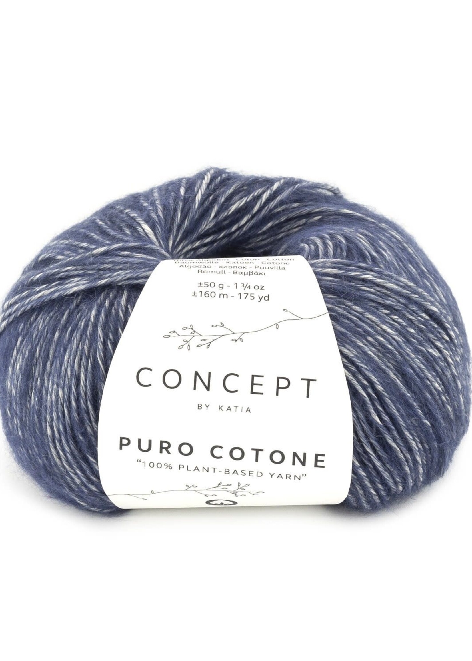 Katia Puro Cotone | 55 Nacht Blauw