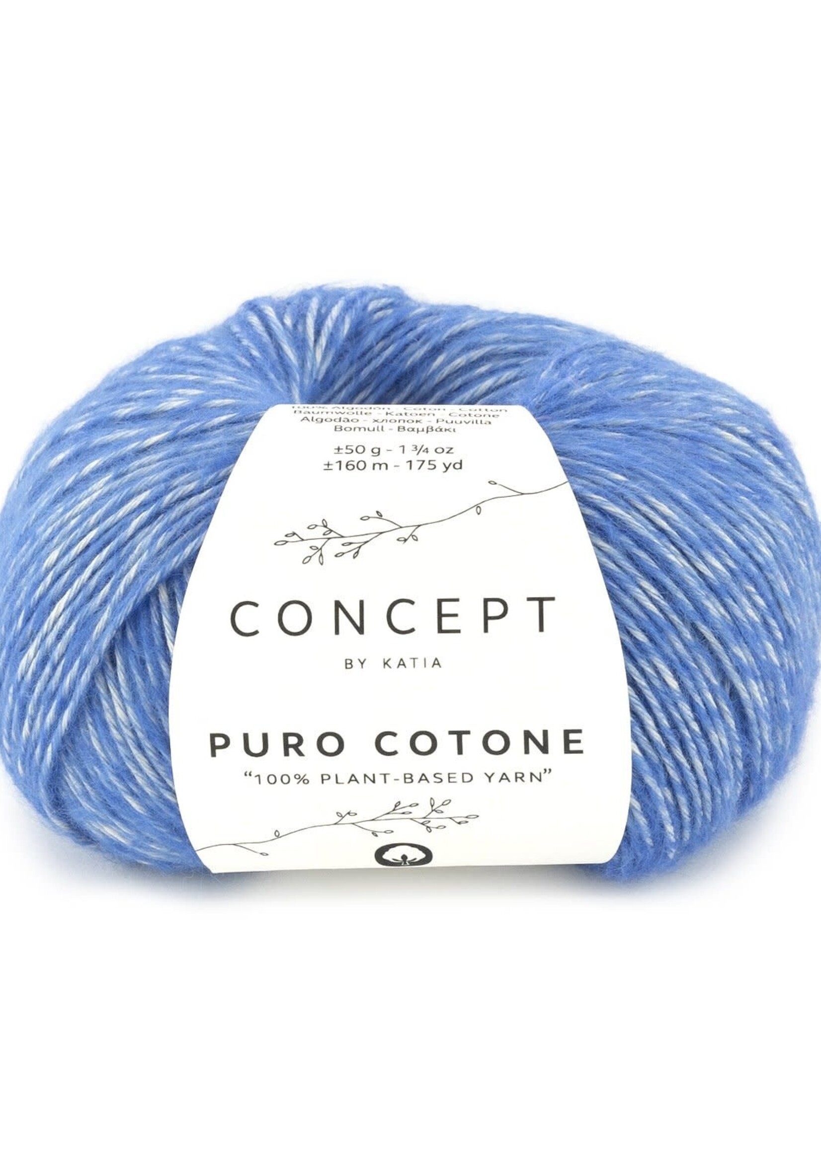 Katia Puro Cotone | 61 Koningsblauw