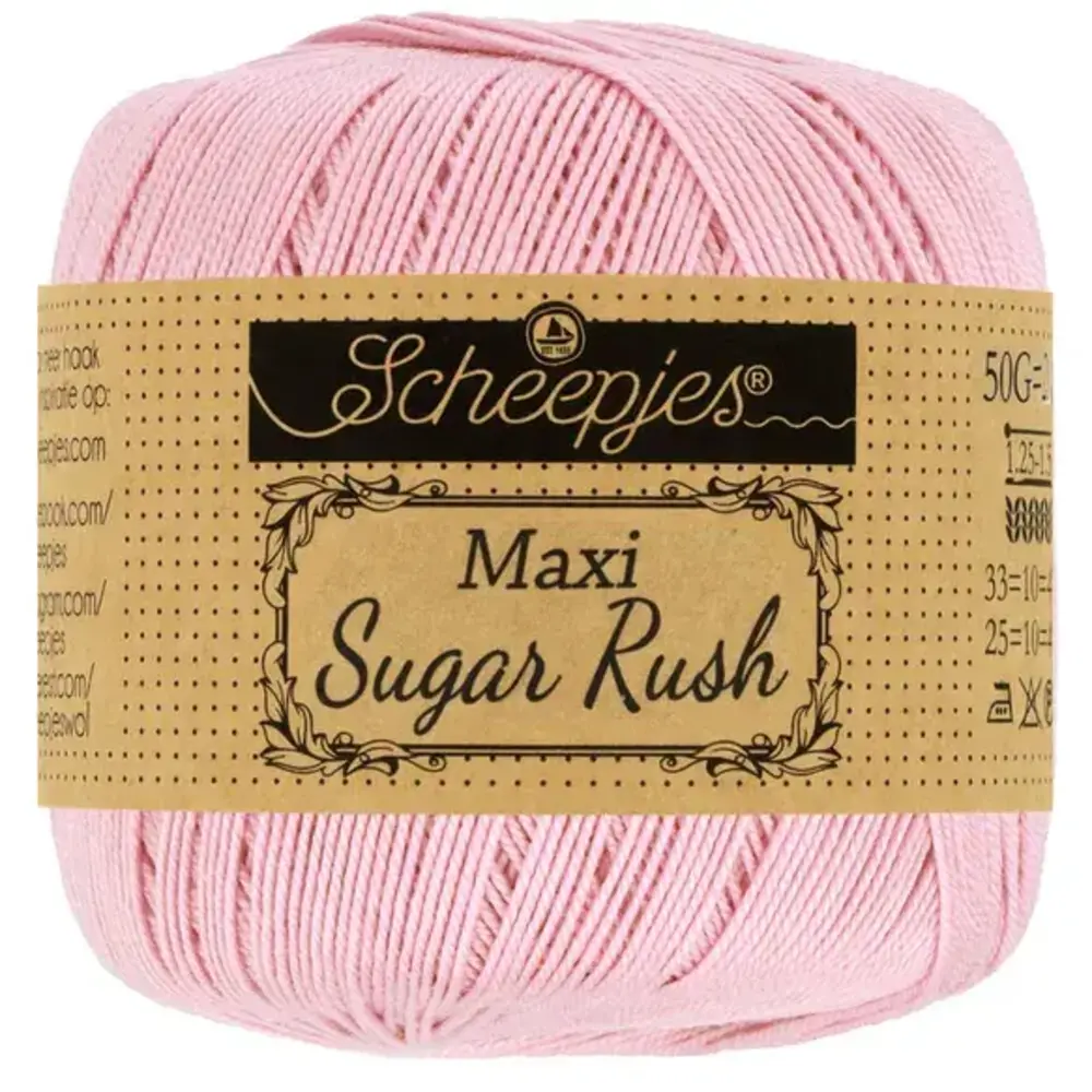 Scheepjes Scheepjes Maxi Sugar Rush | 246 Icy Pink Scheepjes Scheepjes Maxi Sugar Rush | 246 Icy Pink