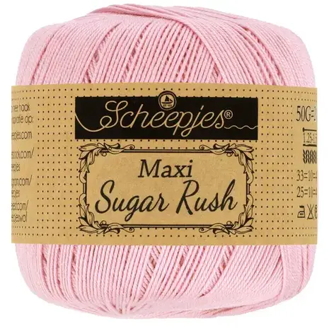 Scheepjes Scheepjes Maxi Sugar Rush | 246 Icy Pink Scheepjes Scheepjes Maxi Sugar Rush | 246 Icy Pink