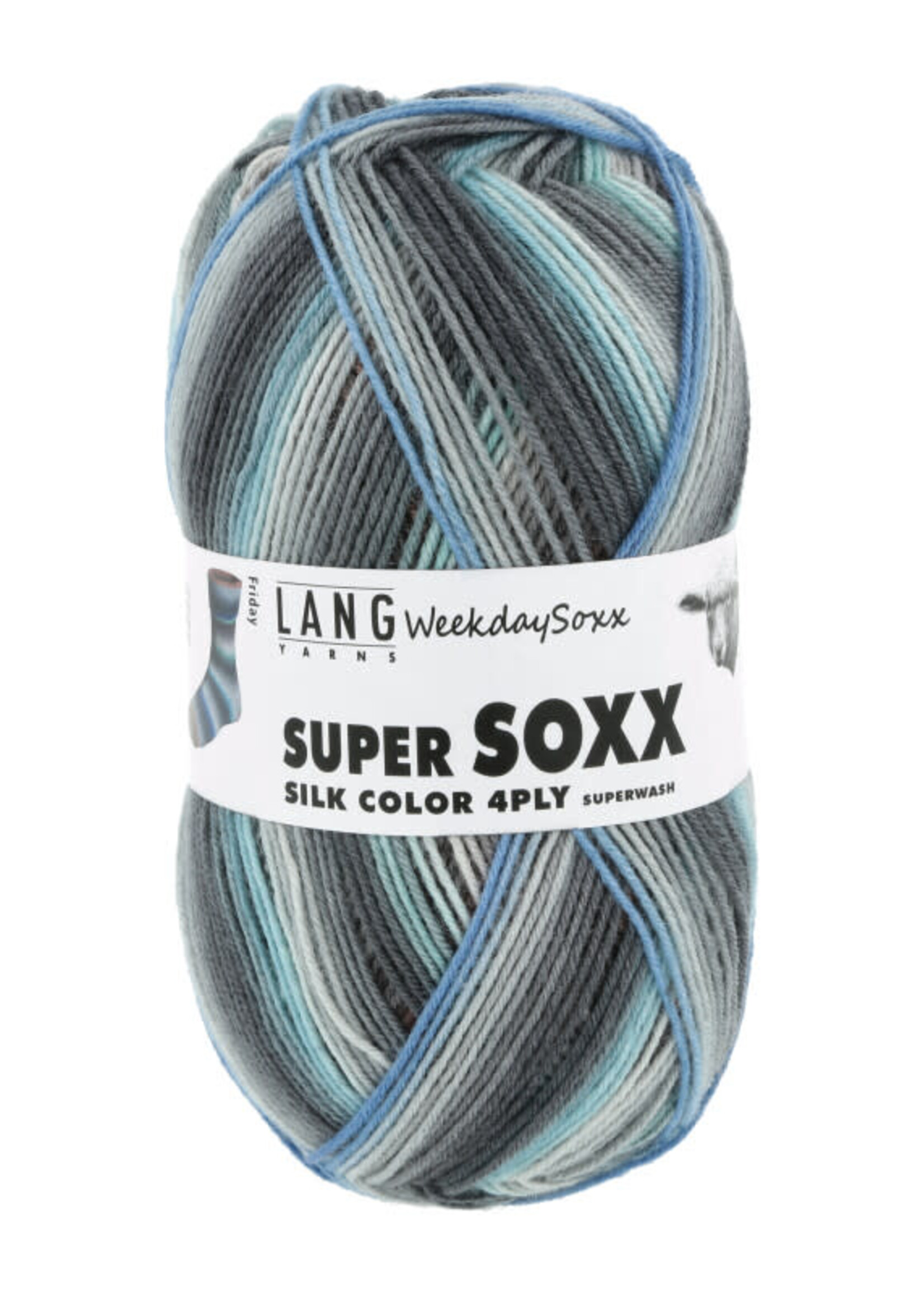 Lang Lang Yarns SuperSoxx Silk | 0467