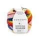 Katia Illusion sym socks | 70 Oranje-Geel-Groen-Blauw-Rood Katia Illusion sym socks | 70 Oranje-Geel-Groen-Blauw-Rood
