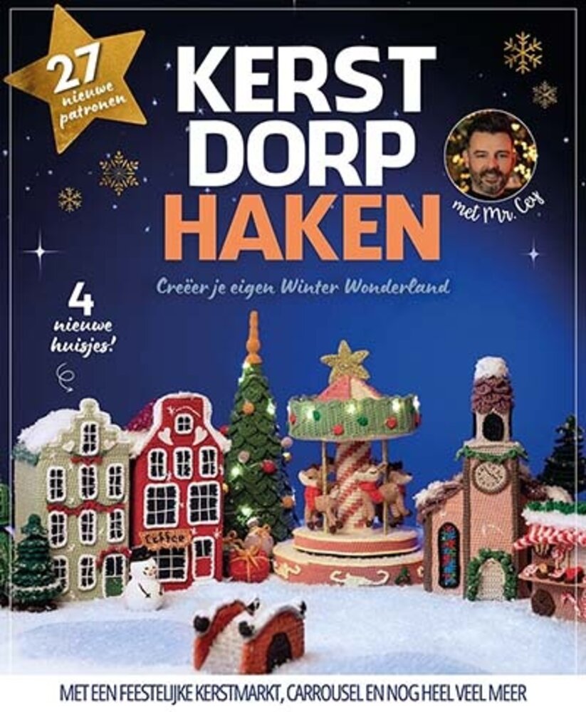 Lang Kerstdorp haken met Mr.  Cey Lang Kerstdorp haken met Mr.  Cey