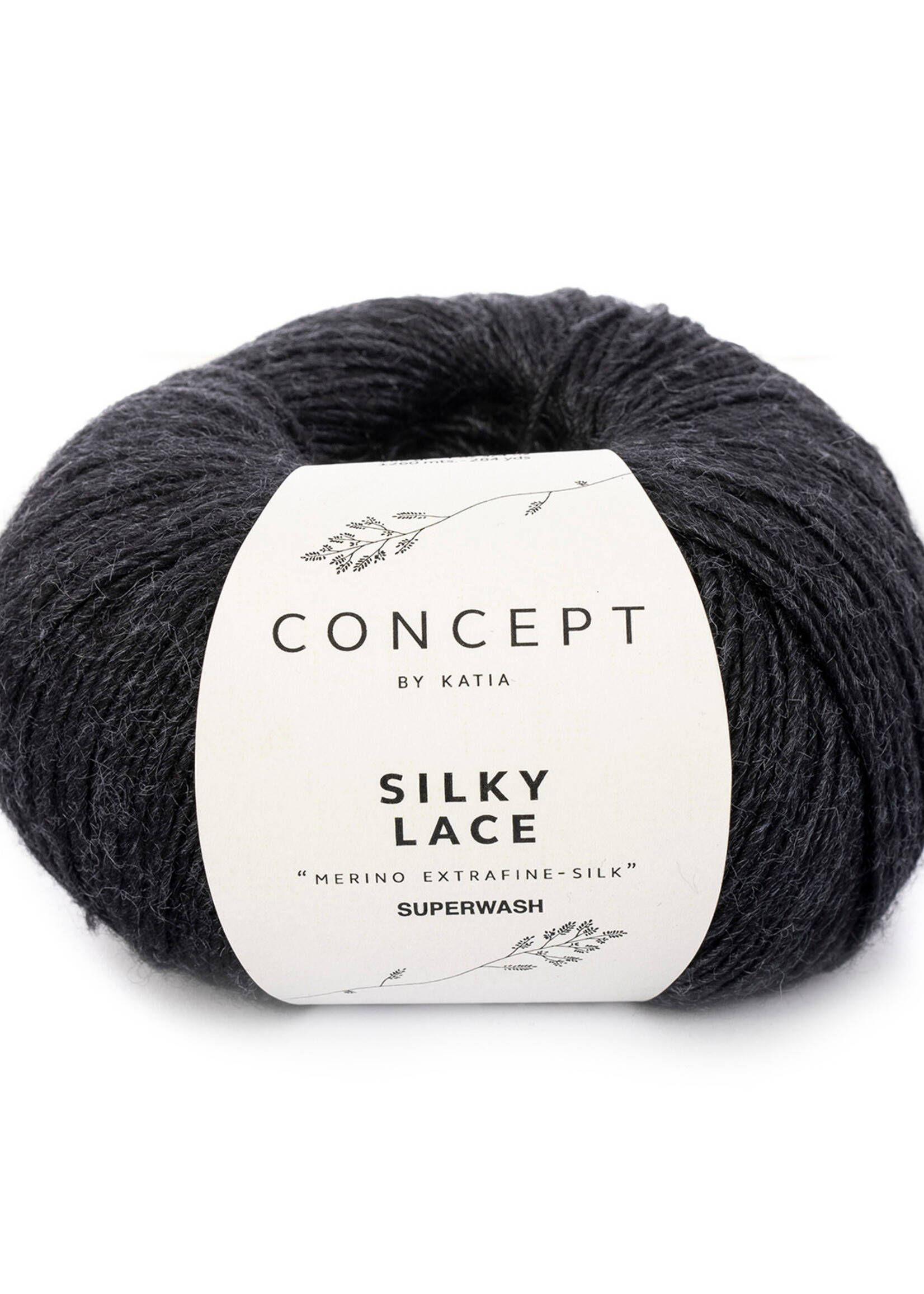 Katia Silky Lace | 156 Zwart