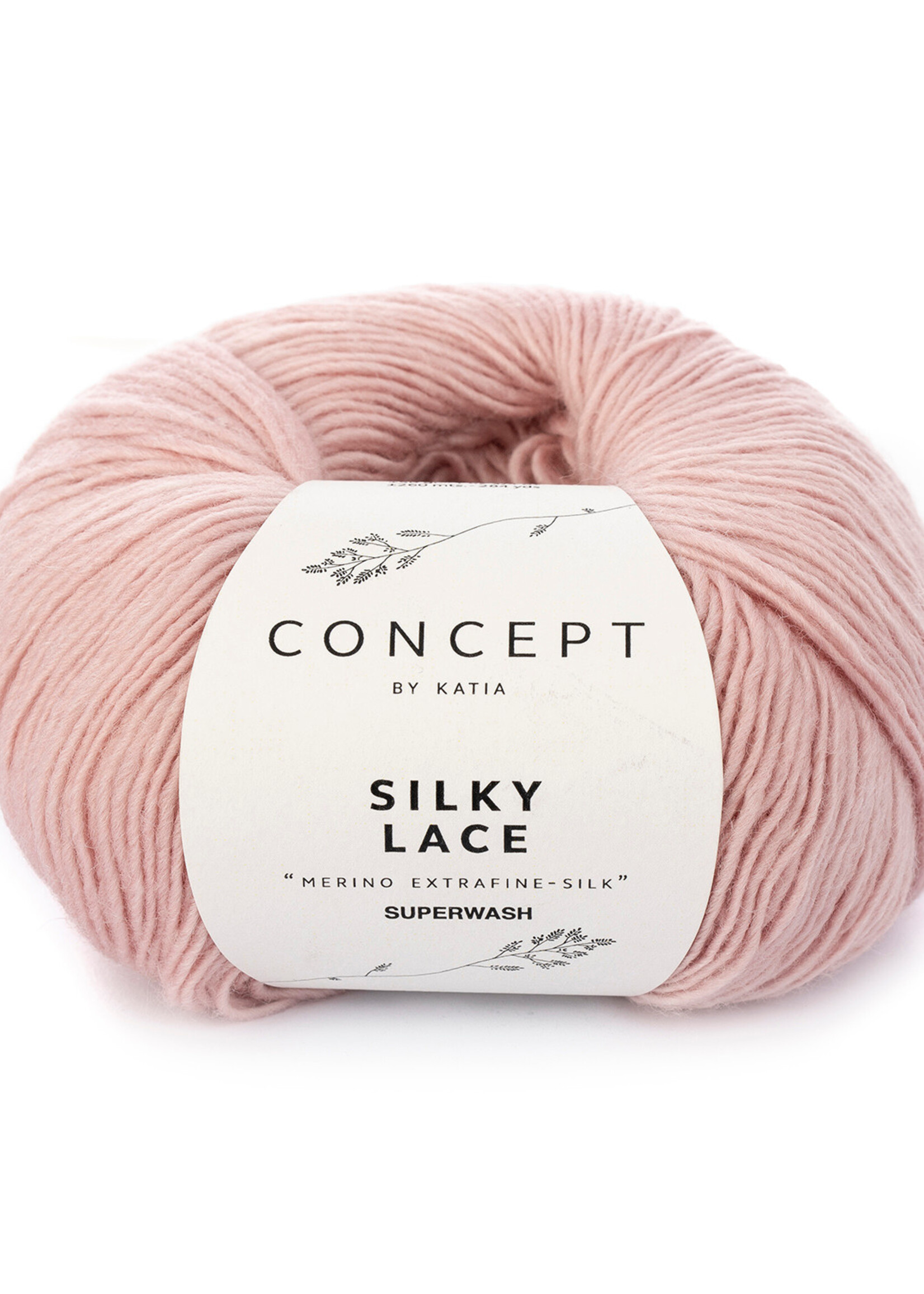 Katia Silky Lace | 164 Kauwgom roze