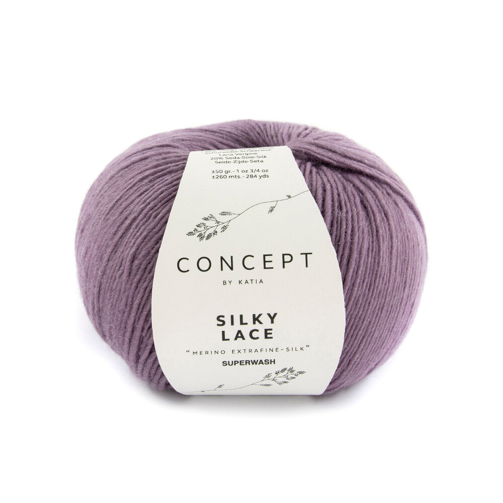 Katia Silky Lace | 181 Licht lila