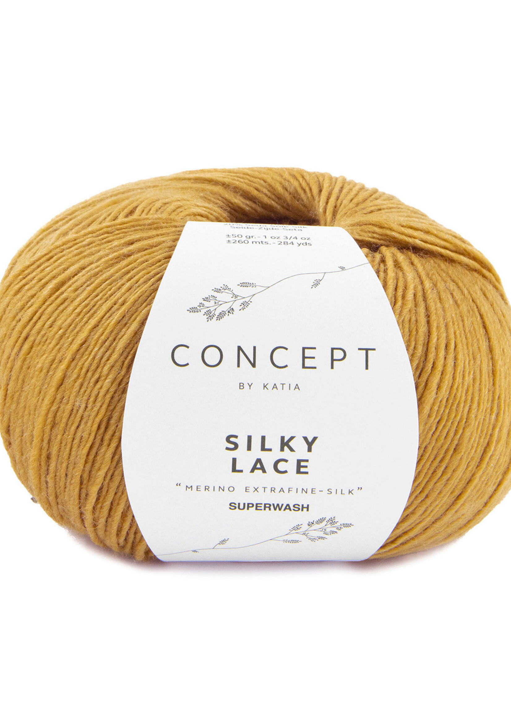Katia Silky Lace | 183 Mosterd