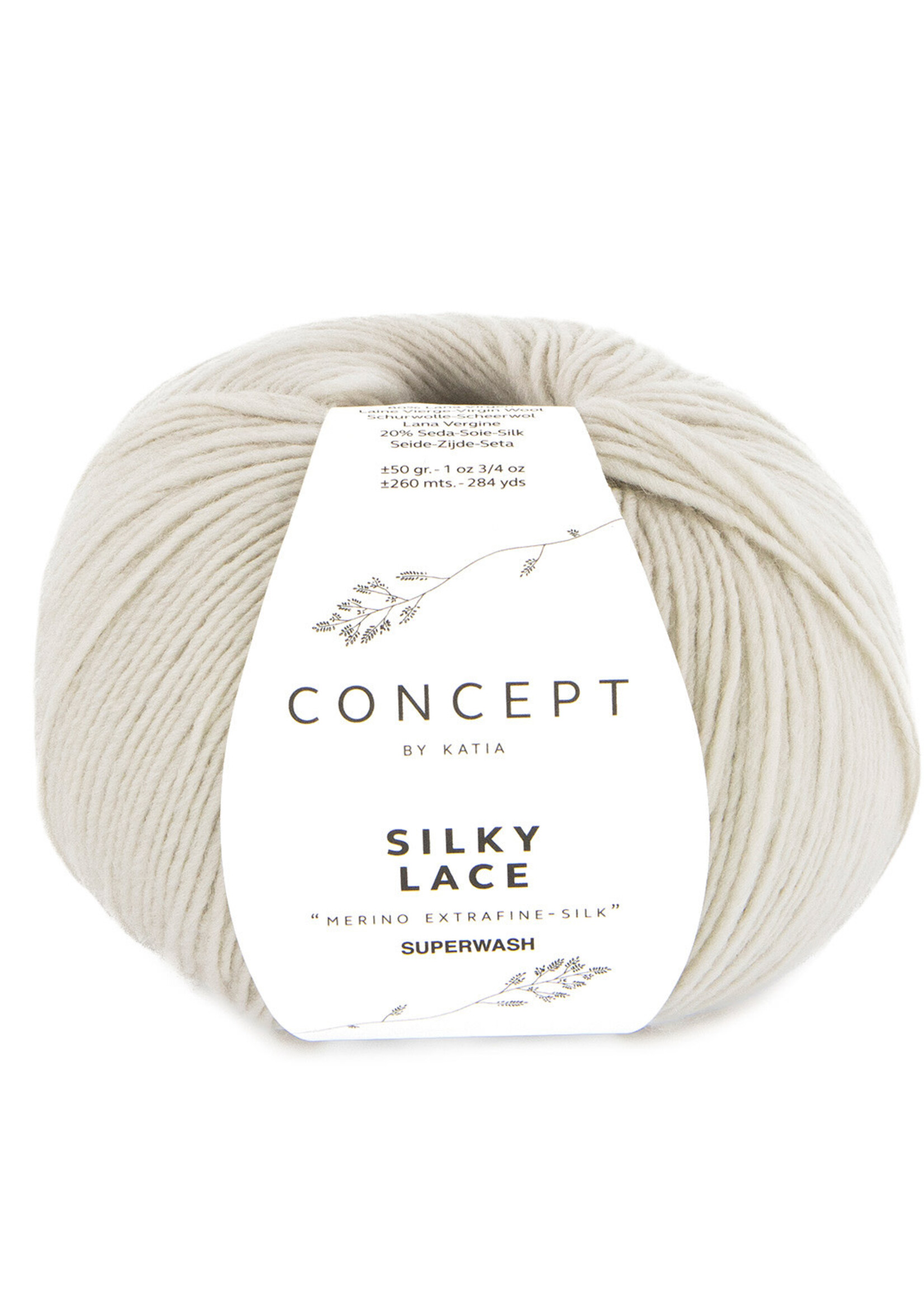 Katia Silky Lace | 189 Steen grijs