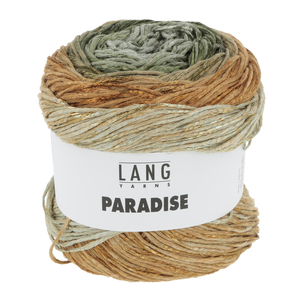 Lang Lang Yarns Paradise | 0097 olijf, cognac Lang Lang Yarns Paradise | 0097 olijf, cognac