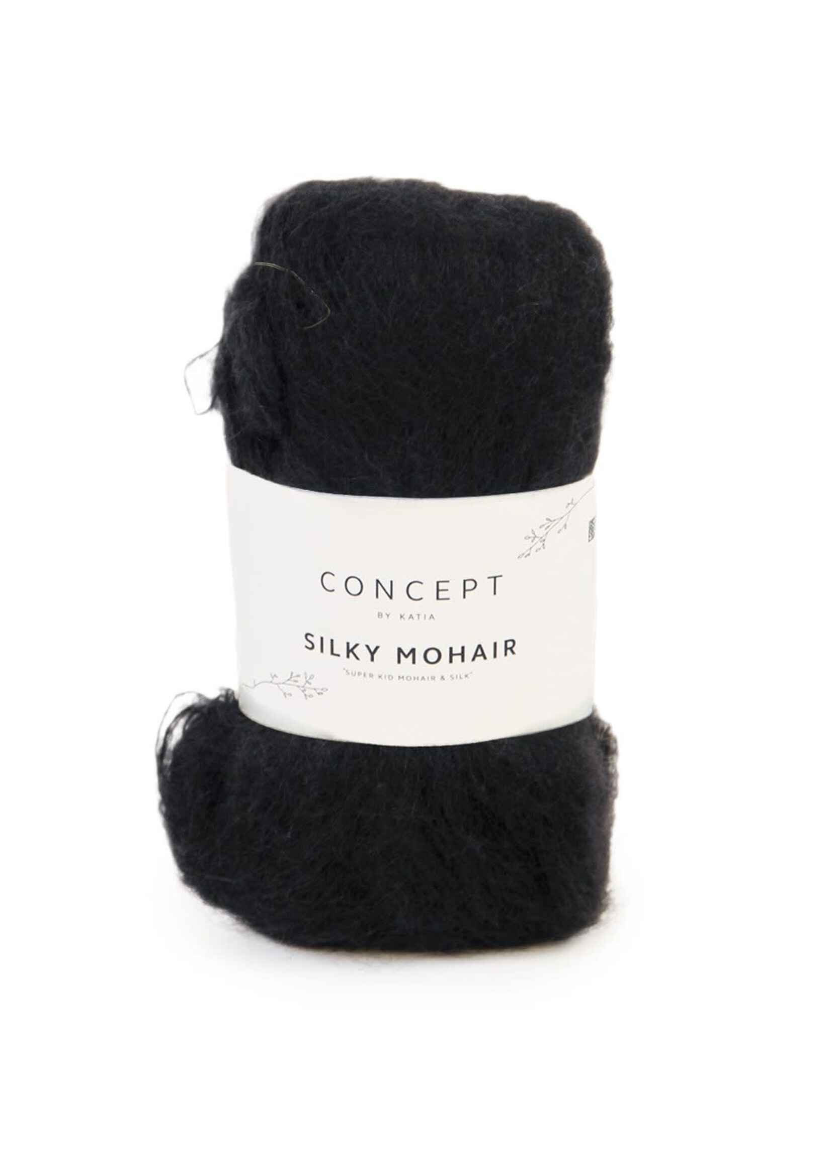 Katia Silky mohair | 106 zwart