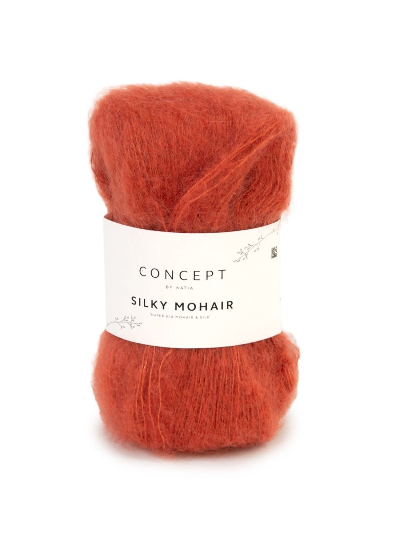 Katia Silky mohair | 109 roest bruin