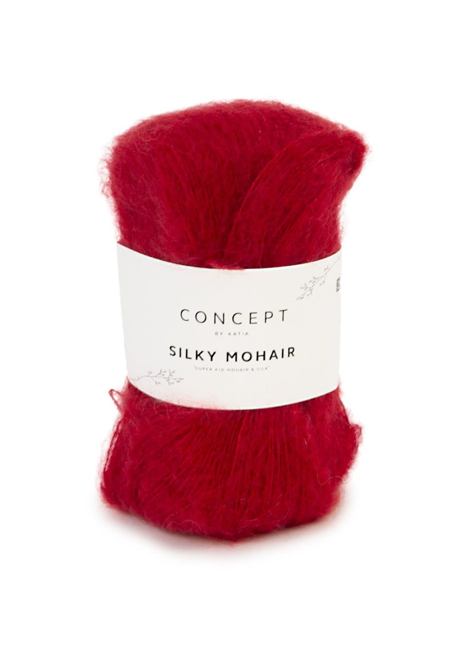 Katia Silky mohair | 112 karmijn