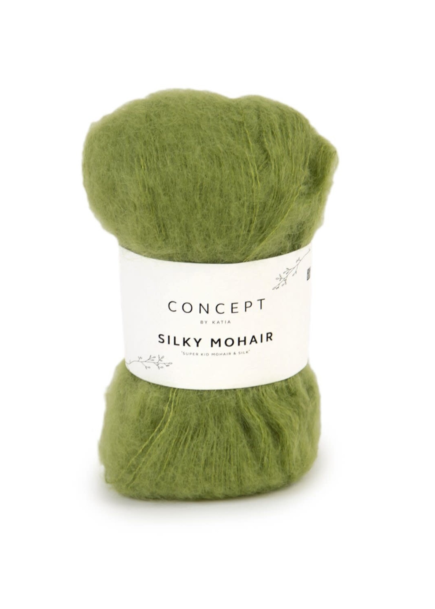 Katia Silky mohair | 120 gras groen
