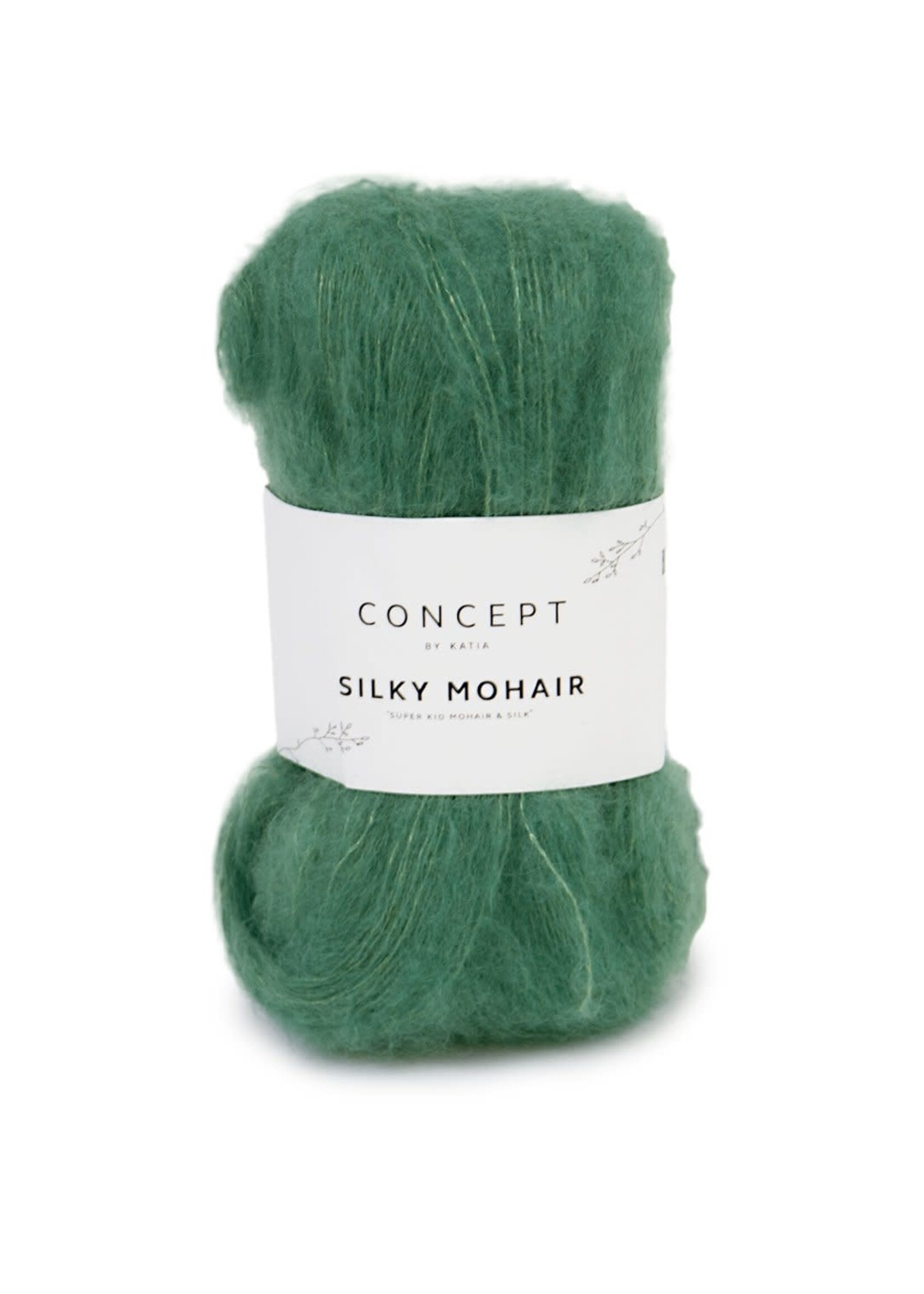 Katia Silky mohair | 123 eend blauw
