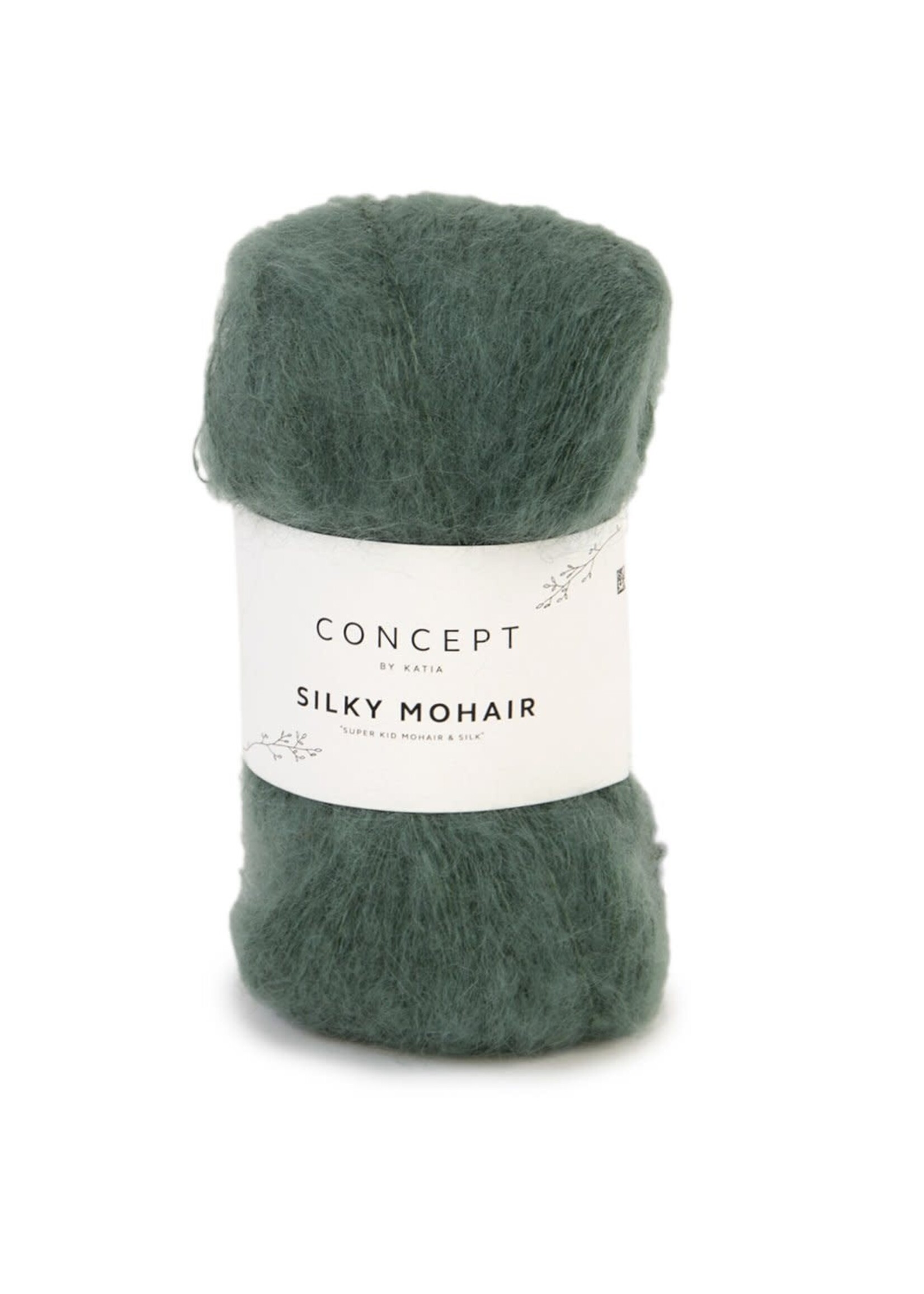 Katia Silky mohair | 122 fles groen