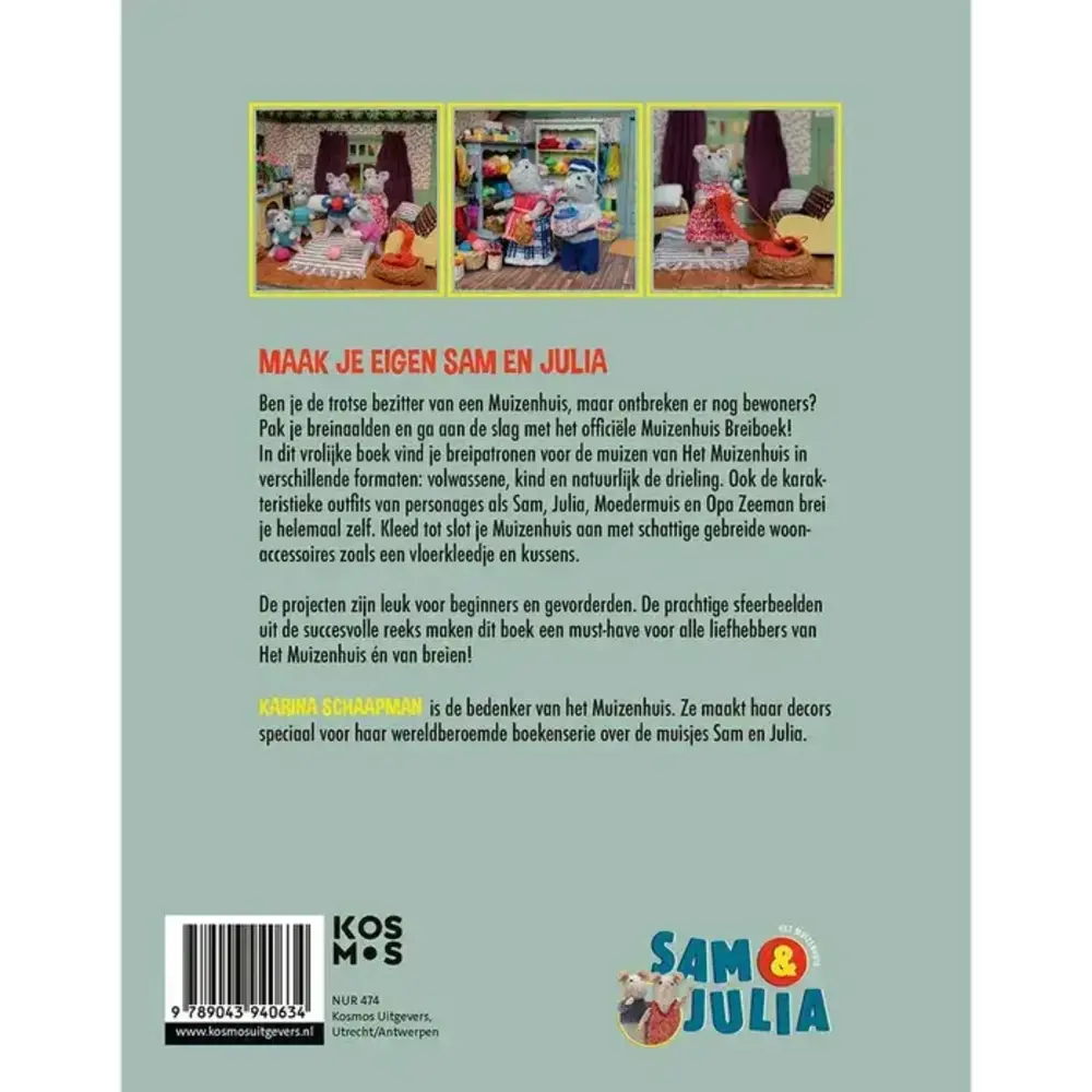 Het muizenhuis breiboek - Karina Schaapman