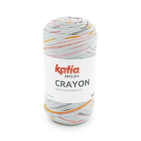 Katia Crayon | 50 Grijs-Licht rood oranje-Oranje
