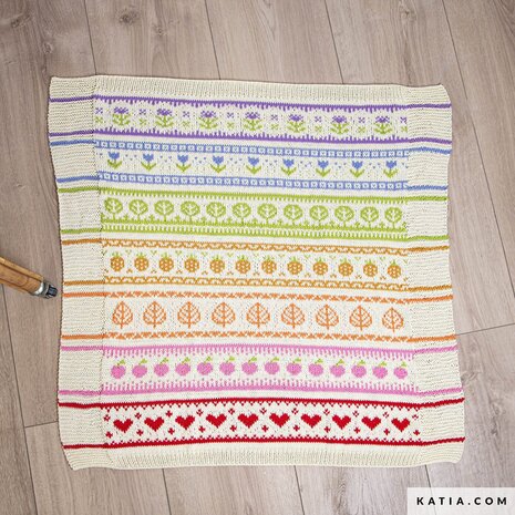 Katia Rainbow Garden KAL 2026 Kit – Fair Cotton S1