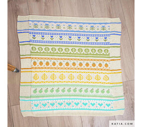 Katia Rainbow Garden KAL 2026 Kit – Fair Cotton S2