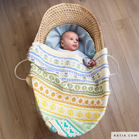 Katia Rainbow Garden KAL 2026 Kit – Fair Cotton S2