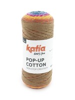 Katia Pop-up cotton | 300 Blauw-Fuchsia-Bruin