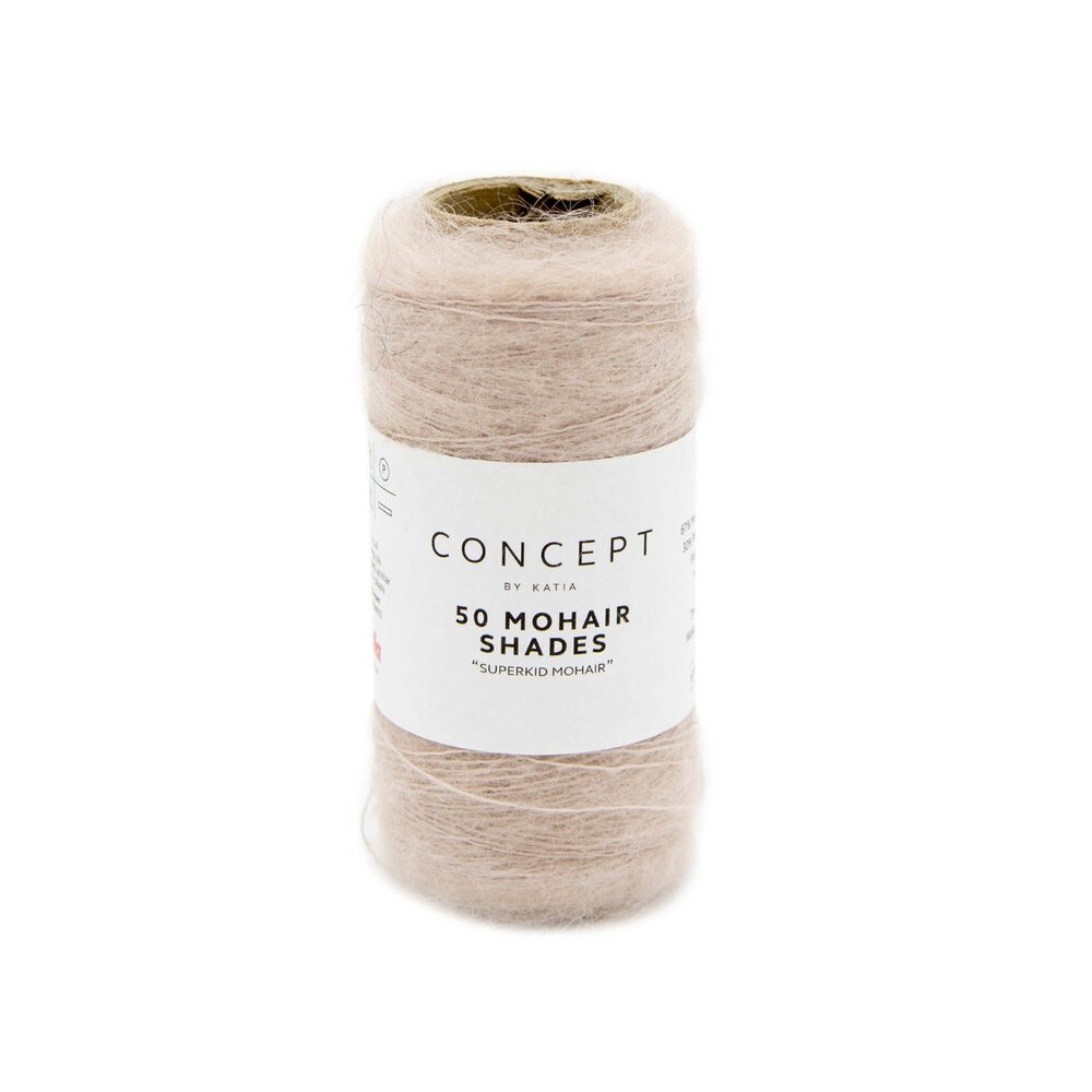 Katia 50 Mohair Shades | 06 Kauwgom roze