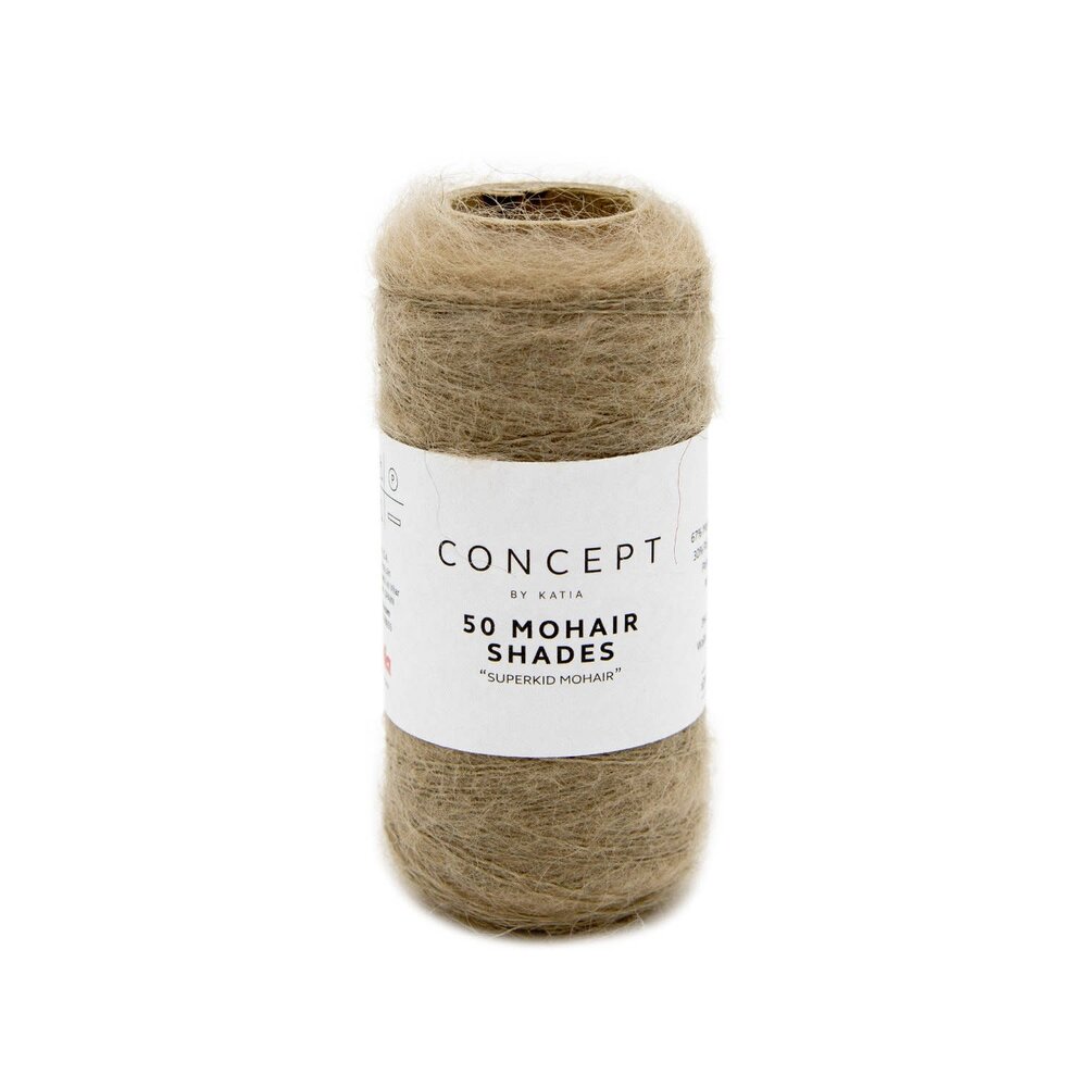 Katia 50 Mohair Shades | 08 Steen grijs