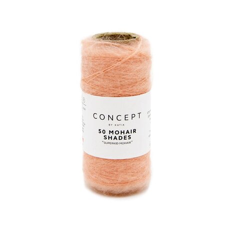 Katia 50 Mohair Shades | 41 Zalm oranje