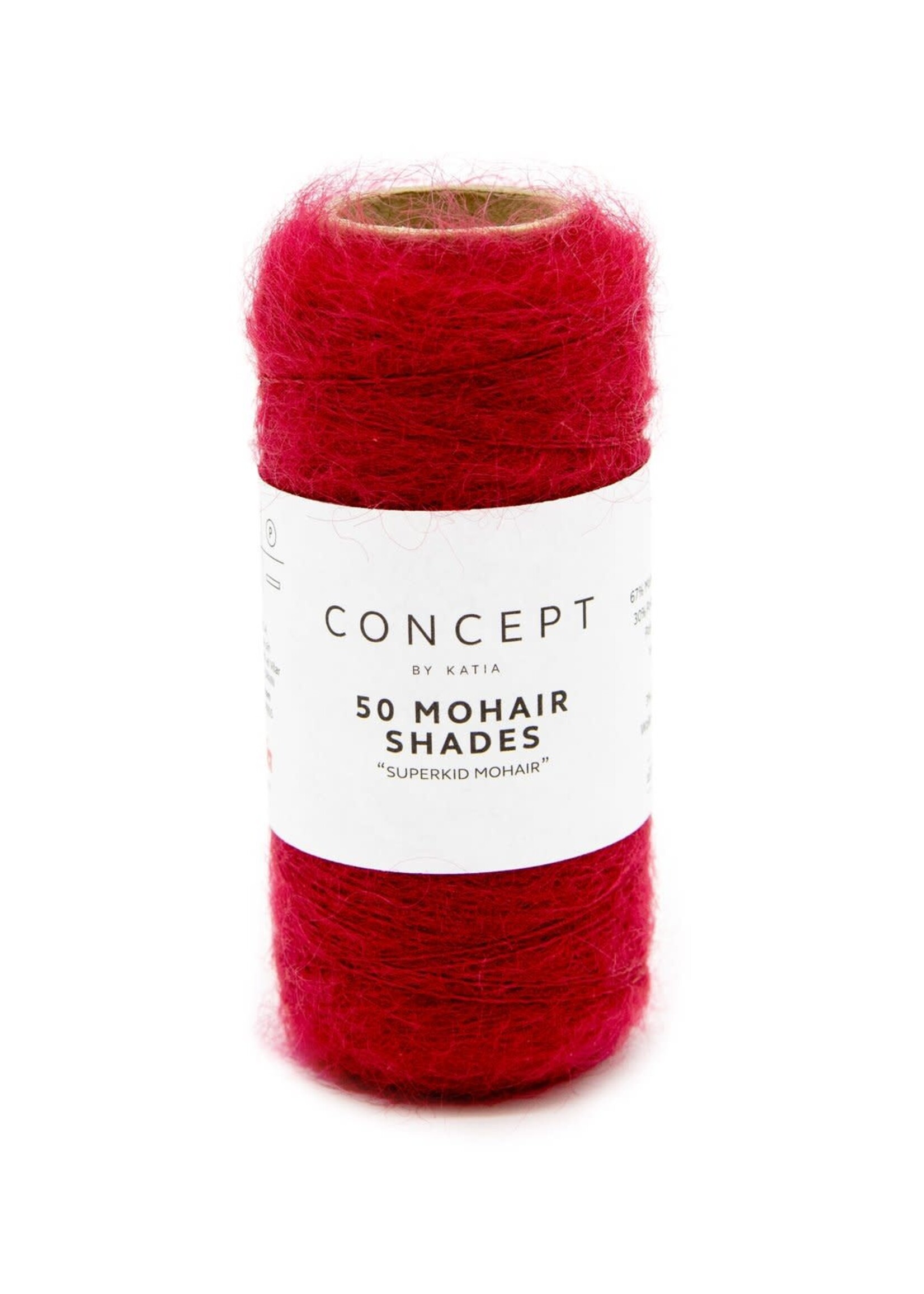 Katia 50 Mohair Shades | 44 Fel rood