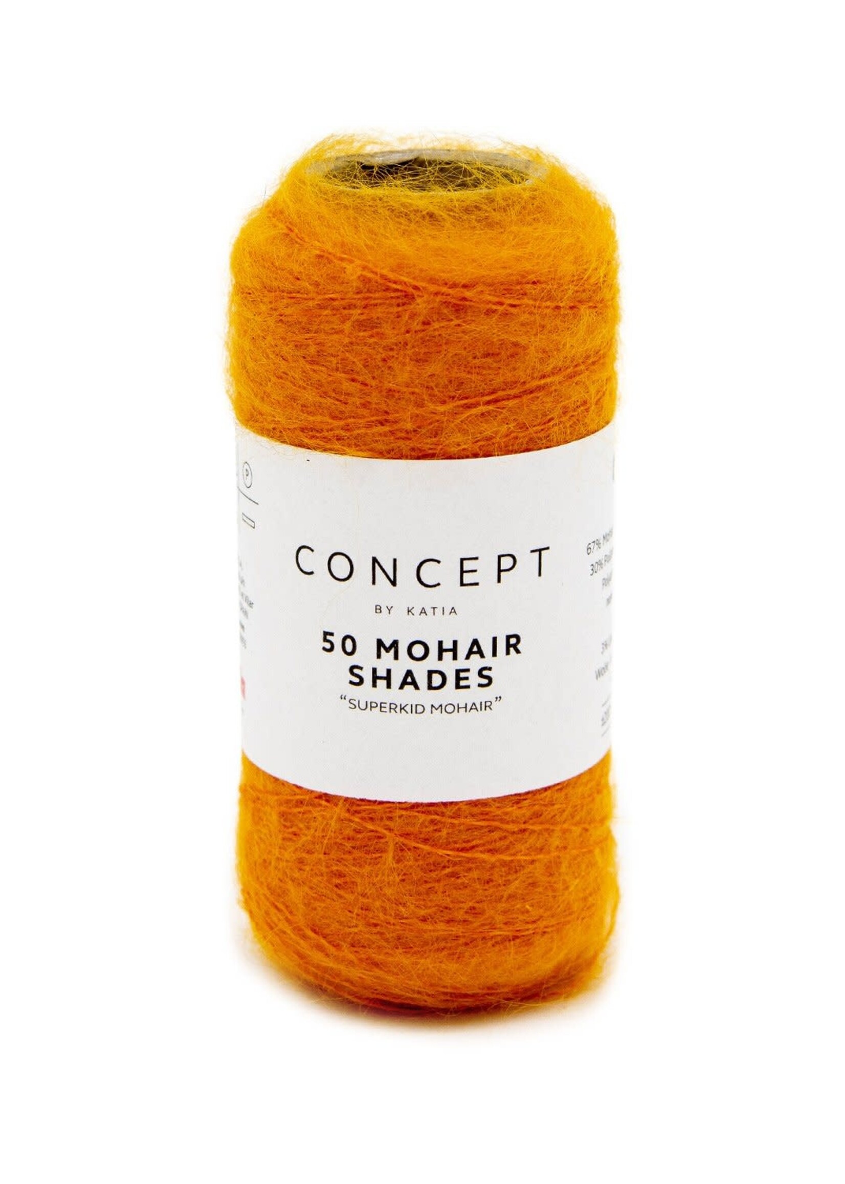 Katia 50 Mohair Shades | 47 Licht oranje