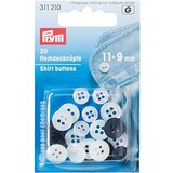 Prym Prym | knopen voor hemden 4 gaatjes 11+9mm | 311210