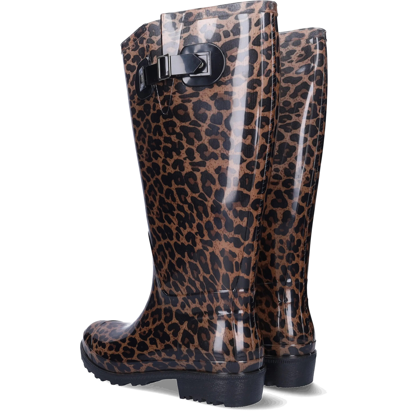 JJ Footwear Wellies - Braun/Beige Leopard
