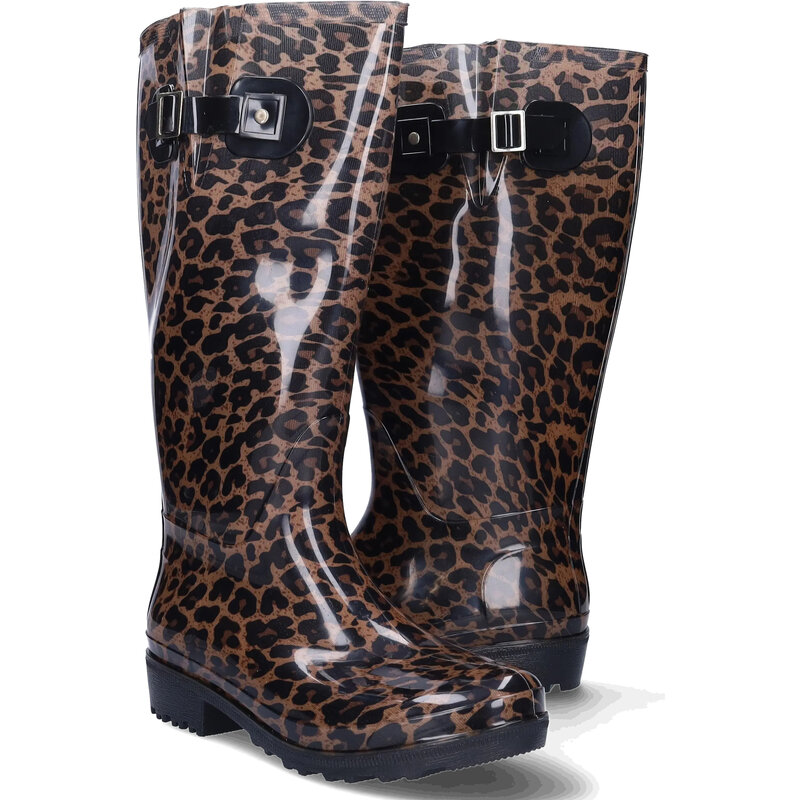 Wellies Wellies - Braun/Beige Leopard