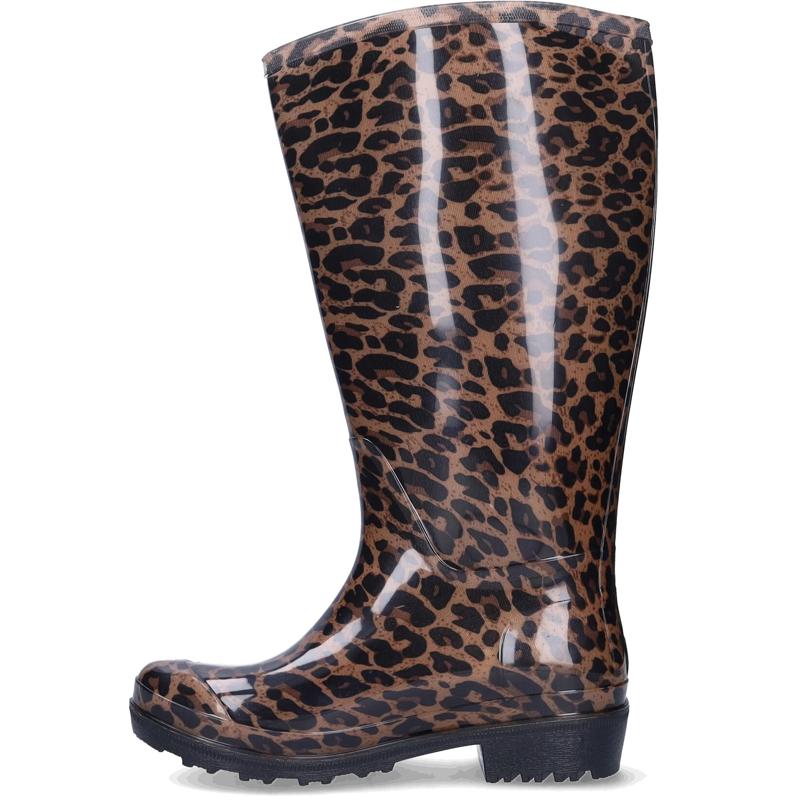 JJ Footwear Wellies - Bruin/Beige Leopard