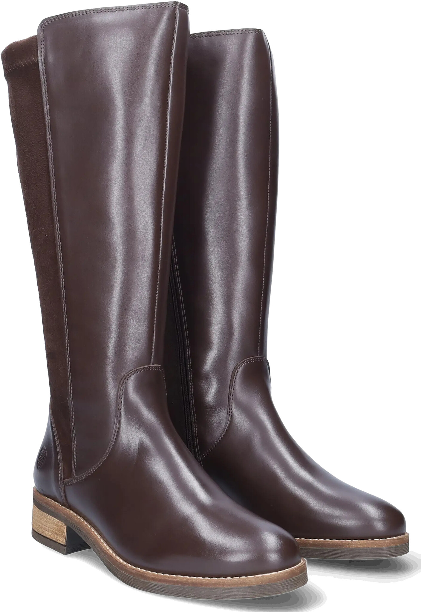 Annfield - Espresso - Laarzen smalle schacht - JJ Footwear