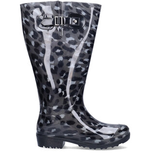 Wellies Wellies - Black Grey Leopard