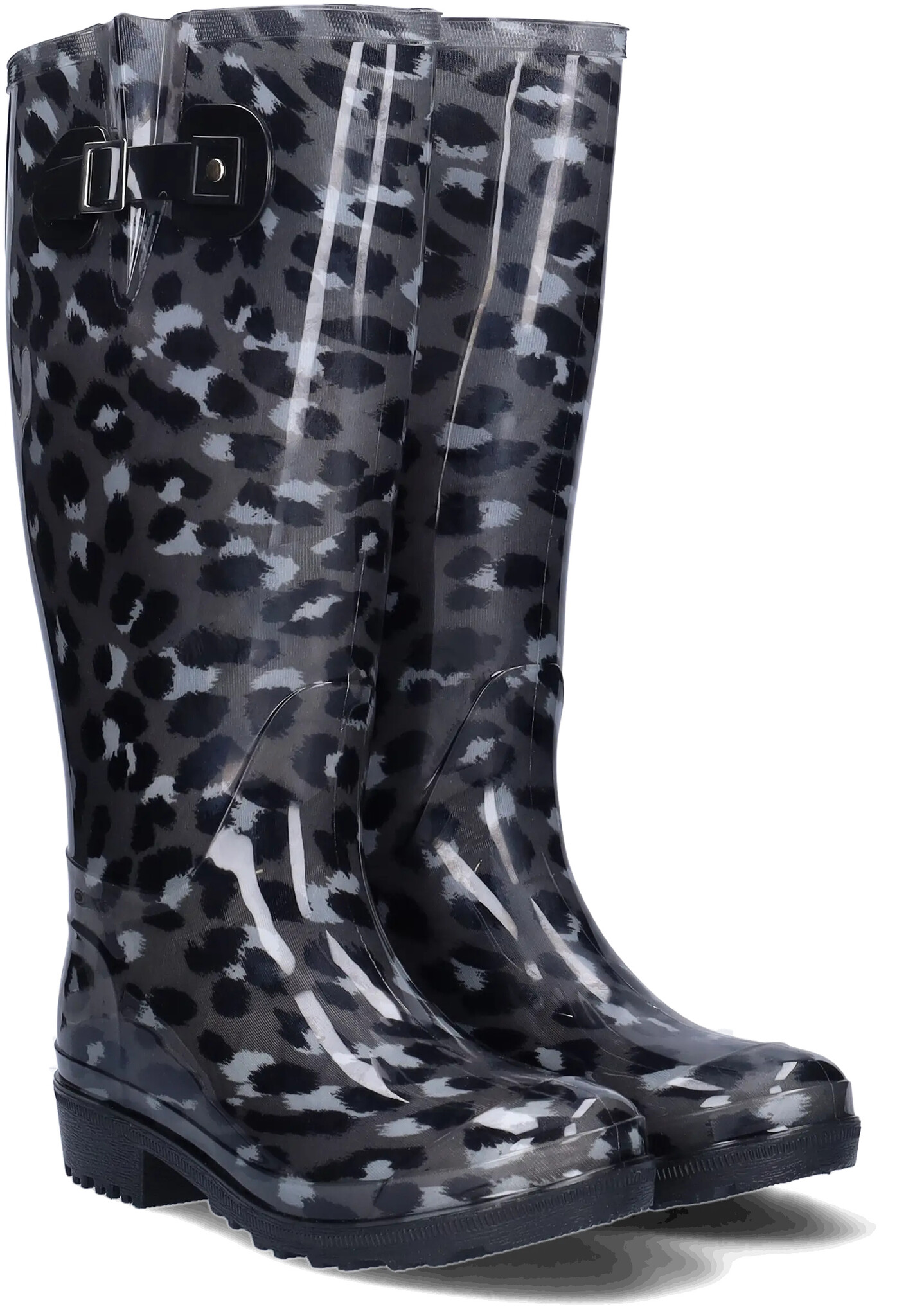 Rain Boots Womens Wellies Leopard Print NWT Mountain