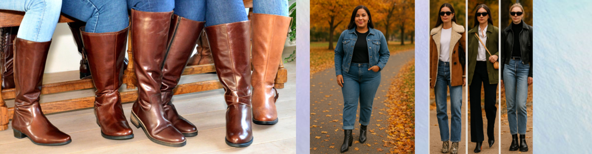 6 x laarzen+jeans voor dit najaar