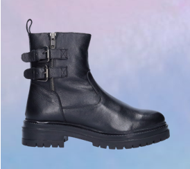 Ashford is een klassiek model biker boot wat zowel bij een jeans als een rokje kan, en zowel casual als gekleder kan worden gedragen: met deze basic boot kun je alle kanten op!