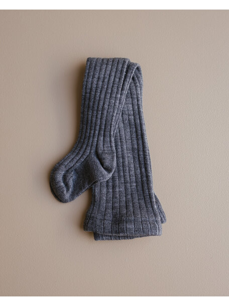 Unaduna Strumpfhose aus Wolle - grau