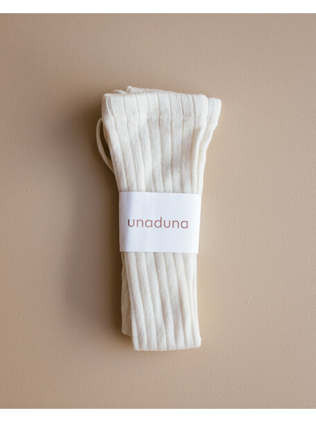 Unaduna Strumpfhose aus Wolle - natur