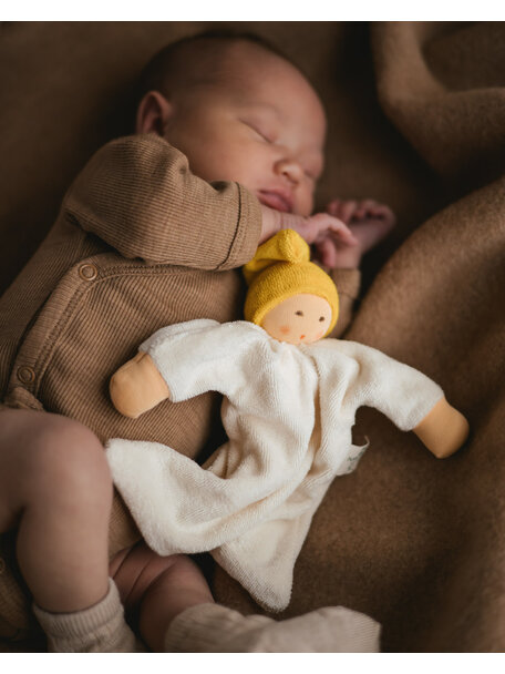 Unaduna Wickelbody Feinripp aus Wolle - semla