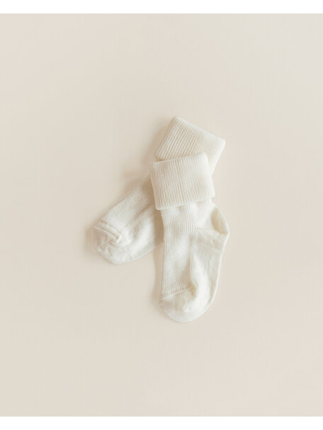 Unaduna Rippstrick Wollsocken für Kinder - munkki