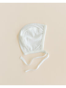 Unaduna Babyhäubchen feinripp aus wolle - light mazarin