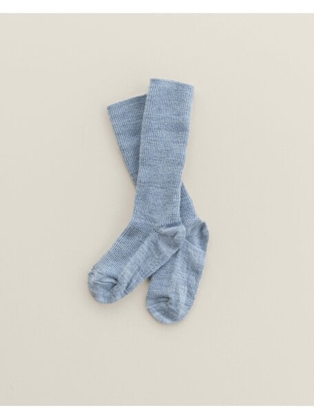 Unaduna Rippstrick Wollsocken für Kinder - nila