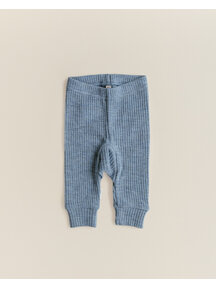 Unaduna Baby Leggings aus Wollripp - nila
