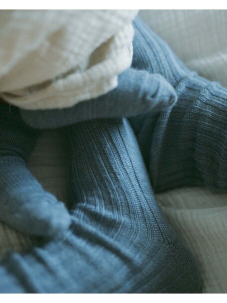 Unaduna Dicke Wollsocken für Erwachsene - nila