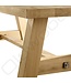 Esstisch „Milan“ aus Holz mit Fußhocker