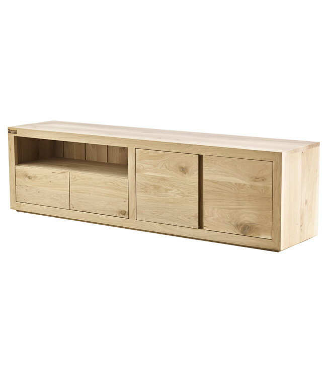 Marseille oak TV cabinet