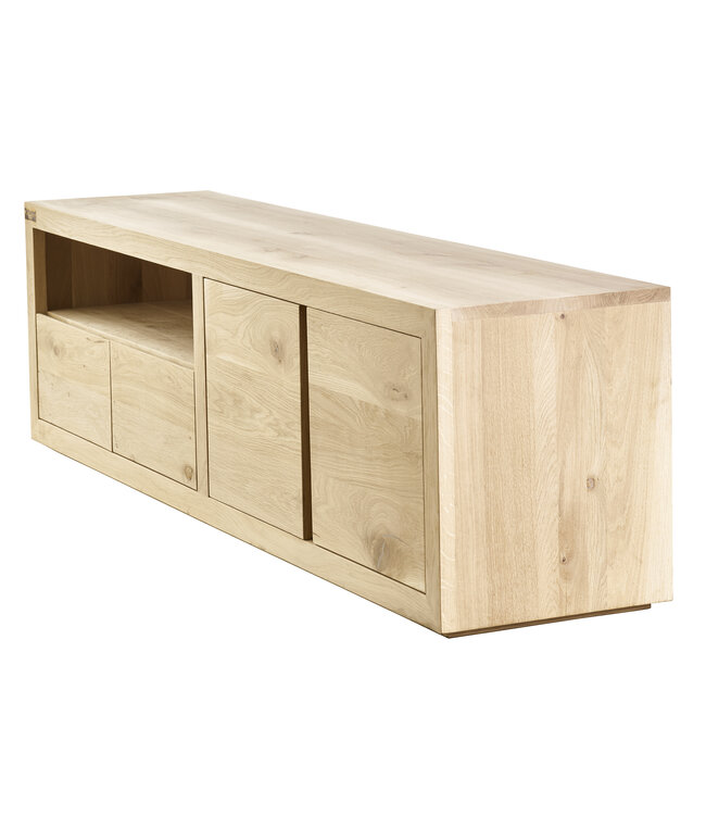 Marseille oak TV cabinet